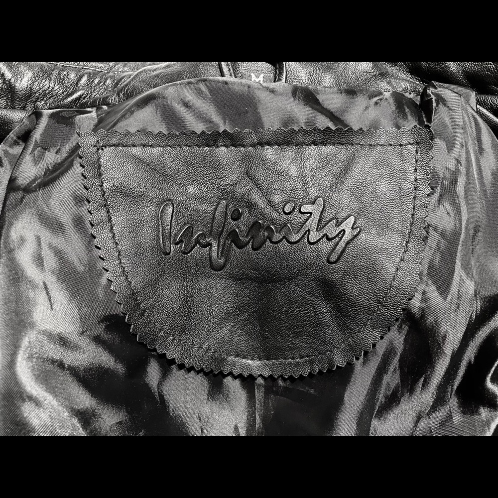Men’s Infinity leather jacket - Picture 4 of 5